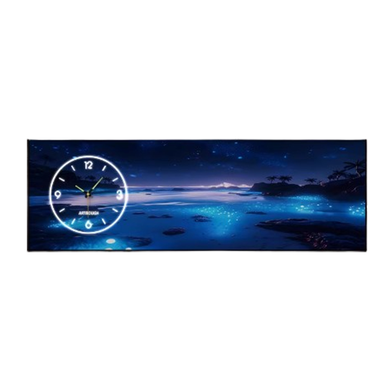 Luxury Lifestyle Aesthetic - Horloge murale Smartlife, grand Design de