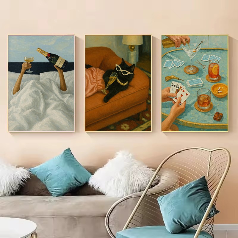 1 pièce Tableau mural sans cad - Luxury Lifestyle Aesthetic avis et prix