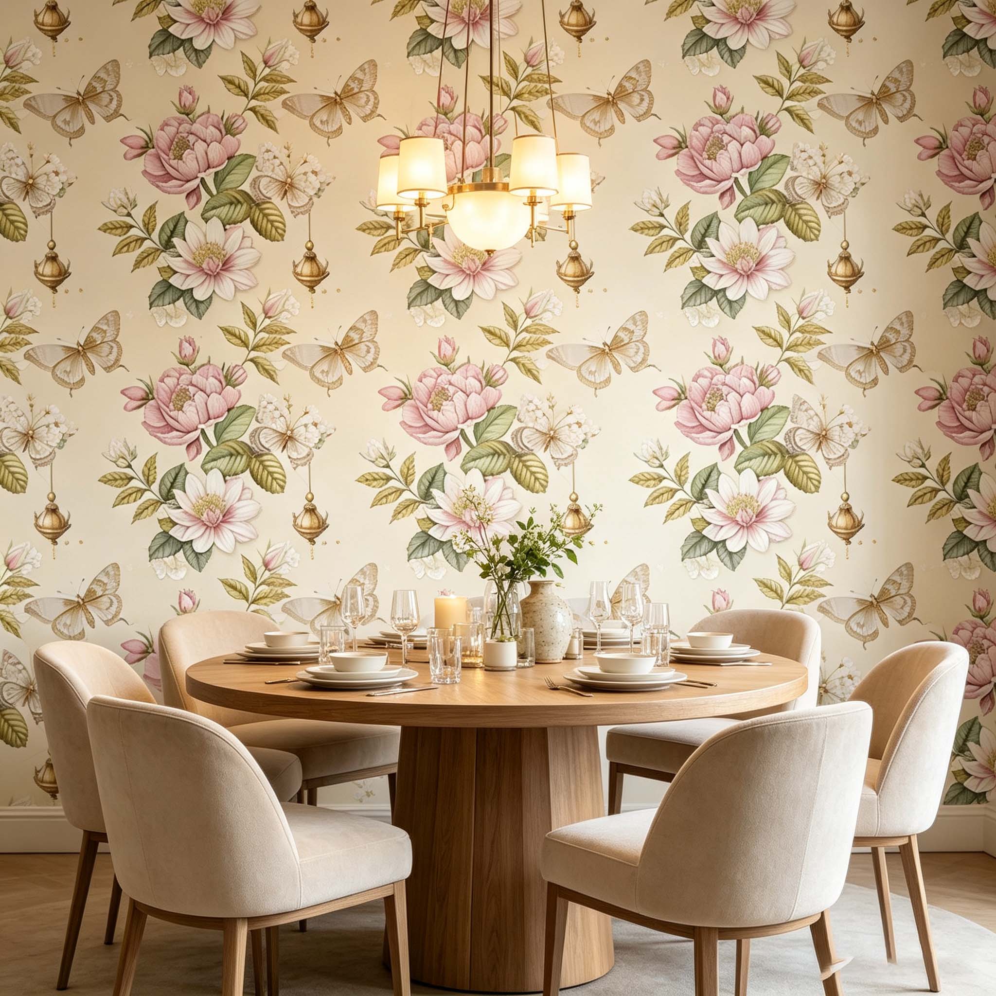 Papier peint rétro de luxe lég - Luxury Lifestyle Furniture avis et prix